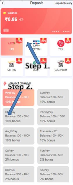1 Lottery Game | Register & Win | ₹5000 5 B1 Lottery Deposit 1