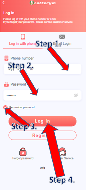 1 Lottery Game | Register & Win | ₹5000 4 B1 Lottery Login 1
