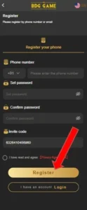 bdgwin register
